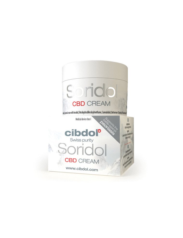 Crème Soridol - Cibdol - garanti au meilleur prix sur CBD.fr