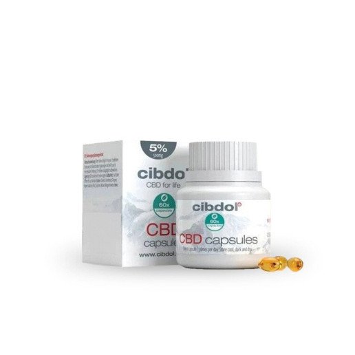 Gélules / Capsules Cibdol CBD 5% (x60)
