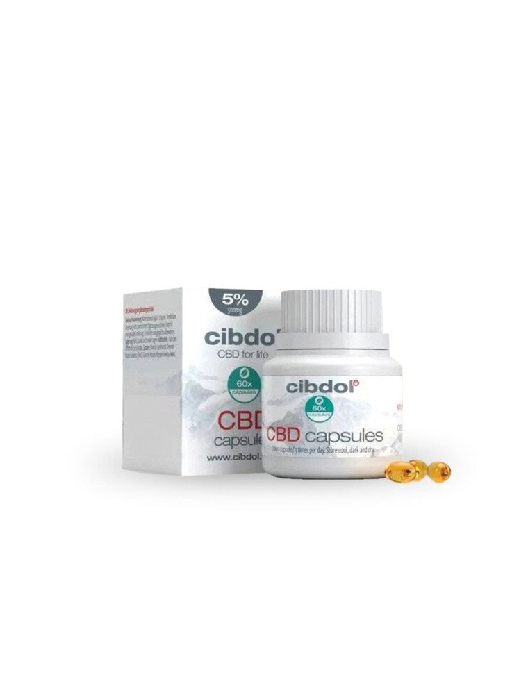 Gélules / Capsules Cibdol CBD 5% (x60)