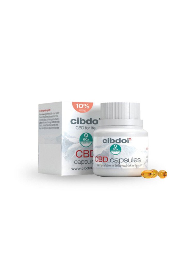 Gélules / caspules Cibdol CBD 10% (x60)