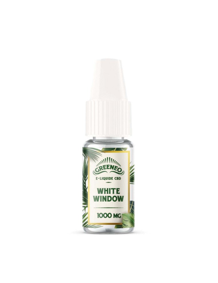 White window - 500mg CBD - 10ml pas cher sur CBD.fr