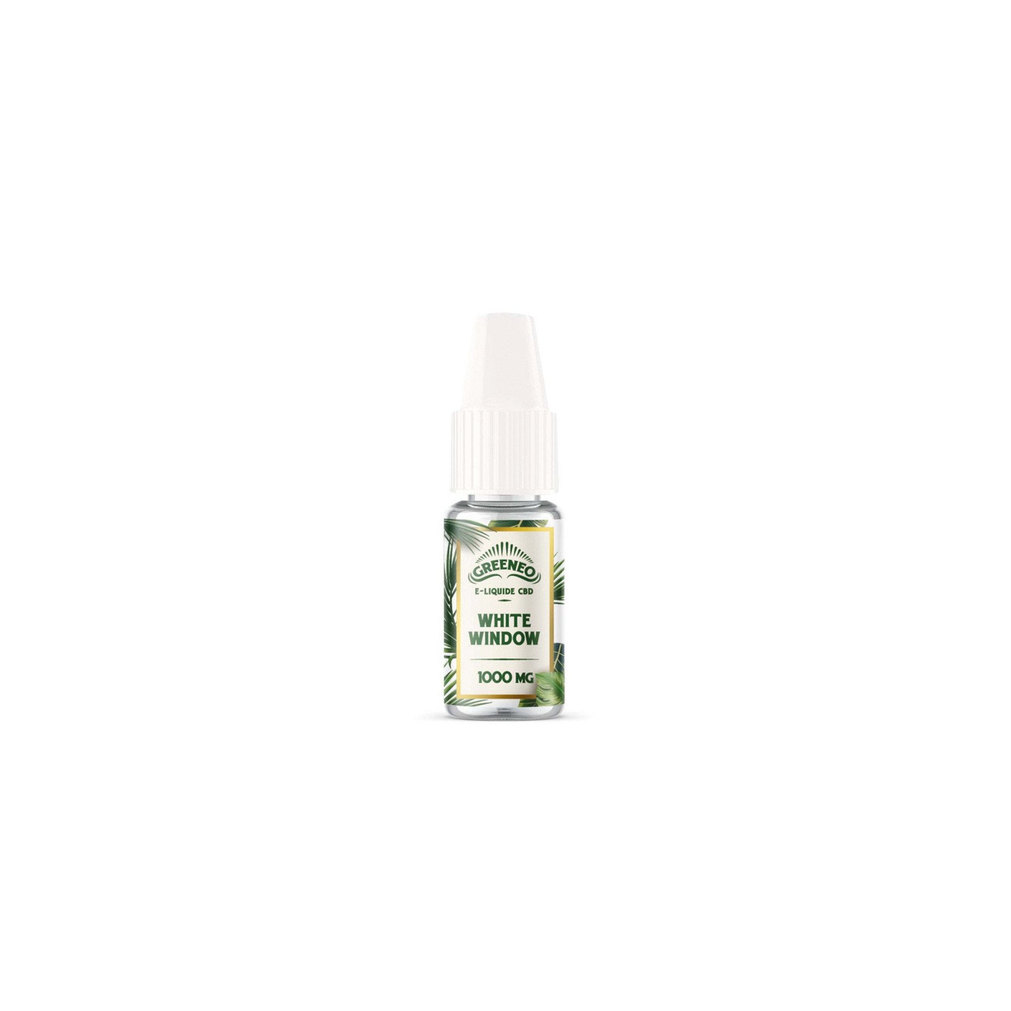 White window - 500mg CBD - 10ml pas cher sur CBD.fr