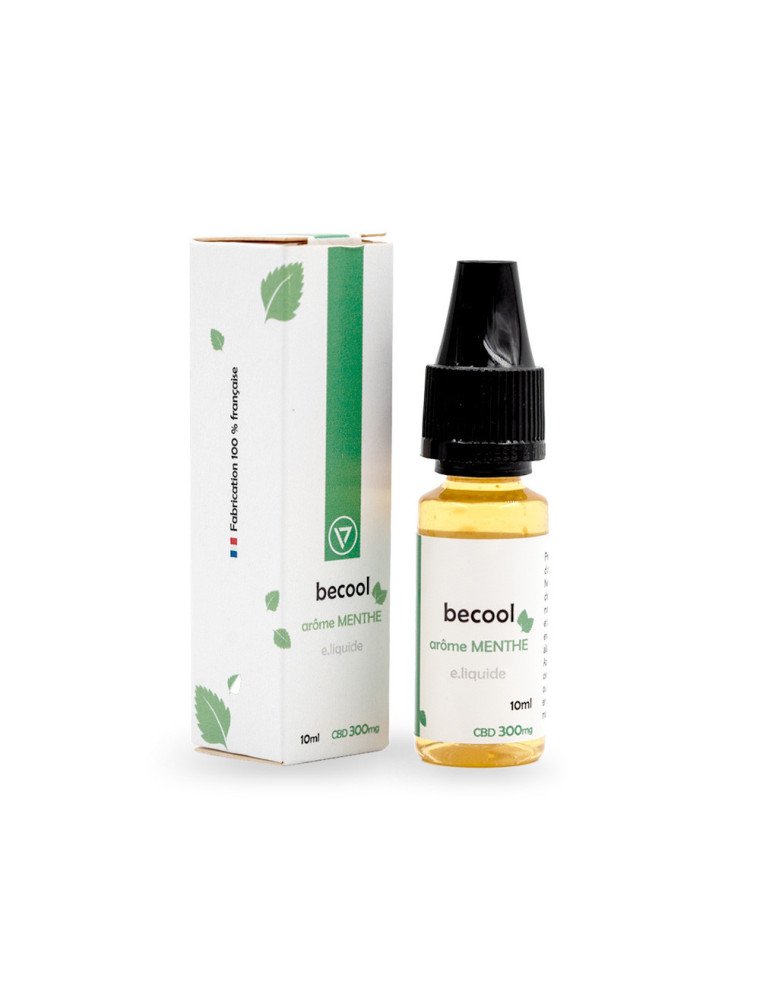 E-Liquide 300mg CBD - Arôme Menthe chez cbd.fr