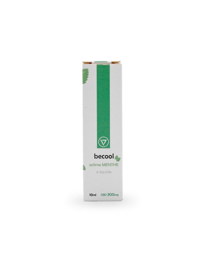 E-Liquide 300mg CBD - Arôme Menthe chez cbd.fr pas cher