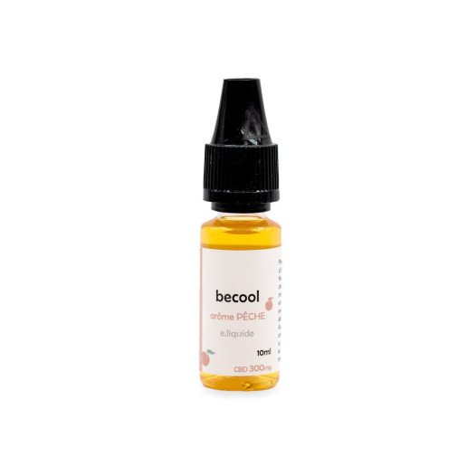 E-Liquide 300mg CBD - Arôme Pêche /thé vert chez cbd.fr