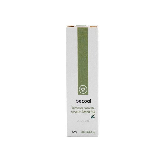 liquide BeCool 300mg CBD Amnésia cannabidiol sur CBD.fr