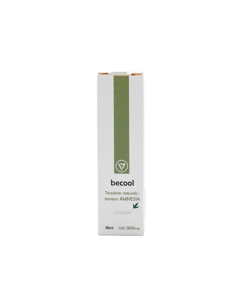 liquide BeCool 300mg CBD Amnésia cannabidiol sur CBD.fr