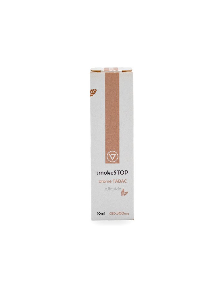 E-Liquide 500mg CBD - SmokeStop TABAC dispo sur cbd.fr