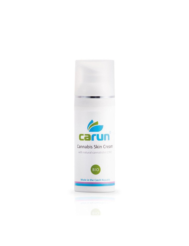 Crème visage chanvre cannabis CBD Carun dispo sur cbd.fr au meilleur prix