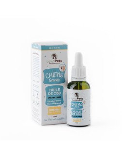 Huile de CBD Normal 100mg CBD pour chiens de 20 à 45kg pas cher sur CBD.fr