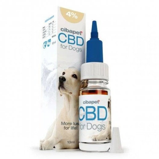 Huile de CBD 4% pour chiens - Cibdol (10ml) pas cher sur CBD.fr