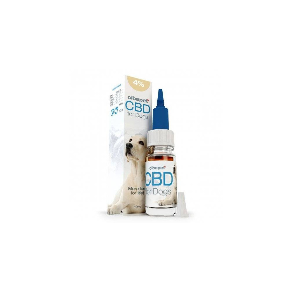 Huile de CBD 4% pour chiens - Cibdol (10ml) pas cher sur CBD.fr