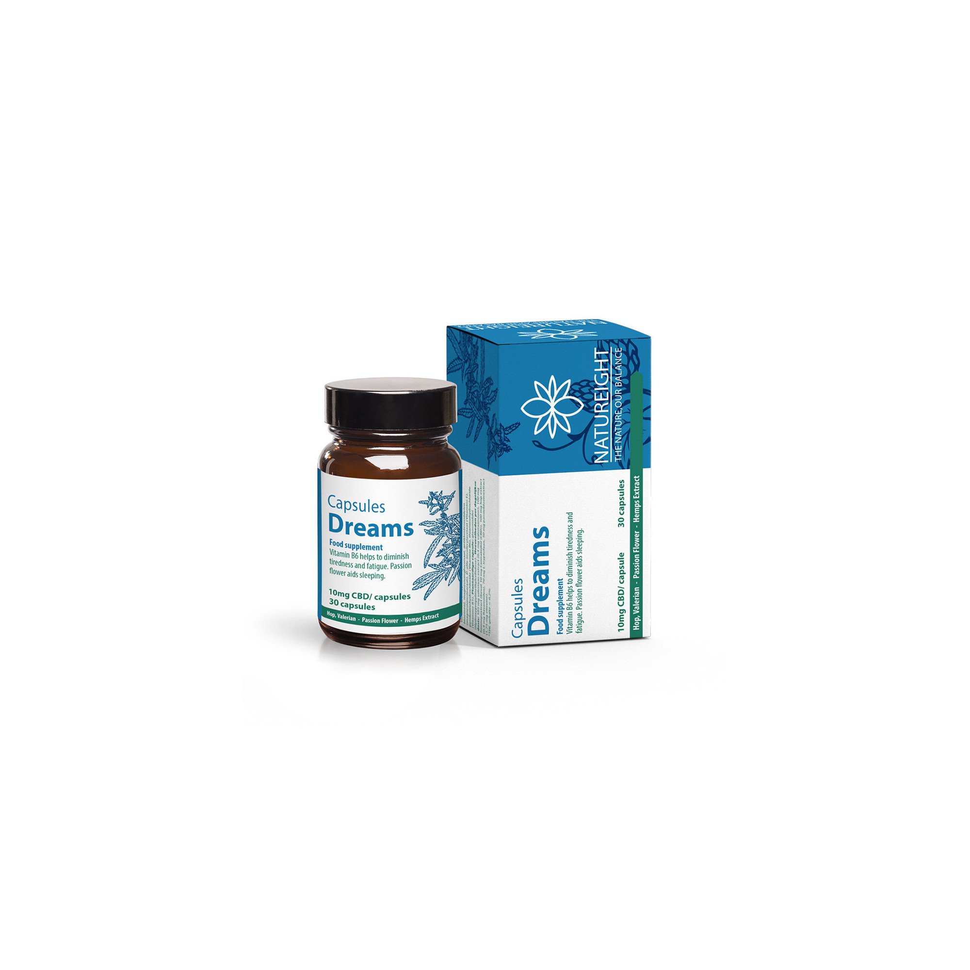 Capsules DREAMS (30 gélules 300mg CBD) cannabidiol Capsules DREAMS (30 gélules 300mg CBD) cannabidiol