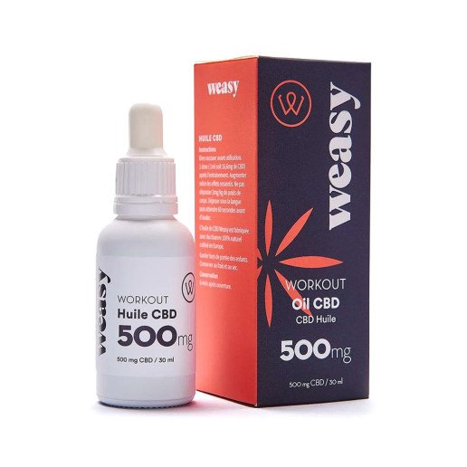 Huile sportive Workout - 30ml - pas cher sur CBD.fr