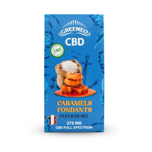 Caramels fondants à la fleur de sel et au CBD