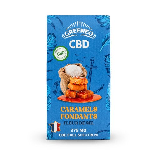 Caramels fondants à la fleur de sel et au CBD