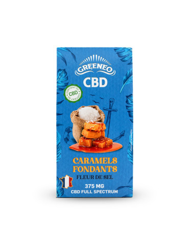 Caramels fondants à la fleur de sel et au CBD