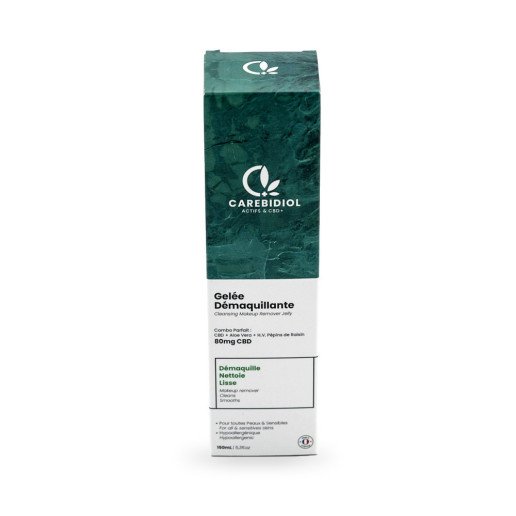 Gelée Démaquillante 150 ml - Carebidiol pas cher sur CBD.fr