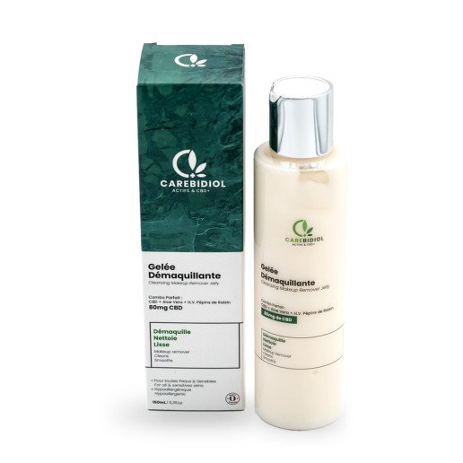 Gelée Démaquillante 150 ml - Carebidiol pas cher sur CBD.fr