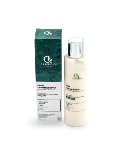 Gelée Démaquillante 150 ml - Carebidiol pas cher sur CBD.fr