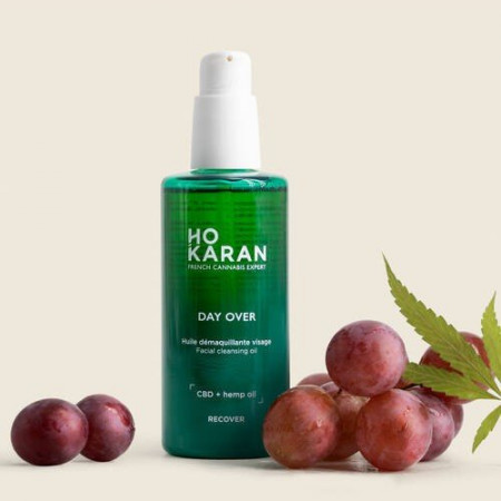 Huile démaquillante naturelle au CBD