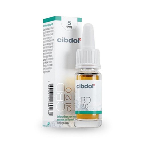 Huile de CBD 5% de Cibdol soit 500mg de CannaBiDiol