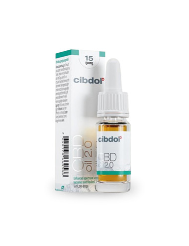 Huile de CBD 15% de Cibdol (10ml)