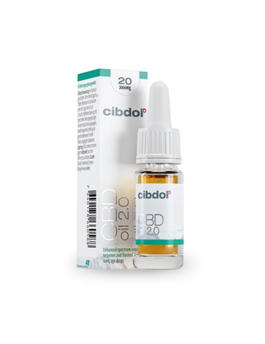 Huile de CBD 20% de Cibdol (10ml)