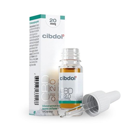 Huile de CBD 20% de Cibdol nouvelle formule 2.0