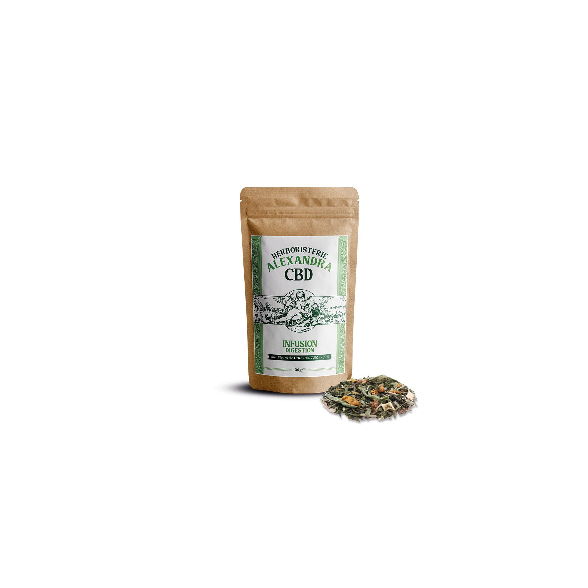 Tisane CBD/Fleurs de Bach Relaxante - L'Herboriste CBD - Vap Concept