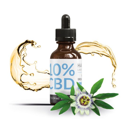 Huile de CBD 10% Broad Spectrum Passiflore Harvest Laboratoire