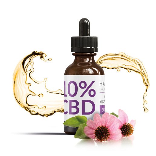 Huile de CBD 10% BroadSpectrum  Echinacea Harvest Laboratoires