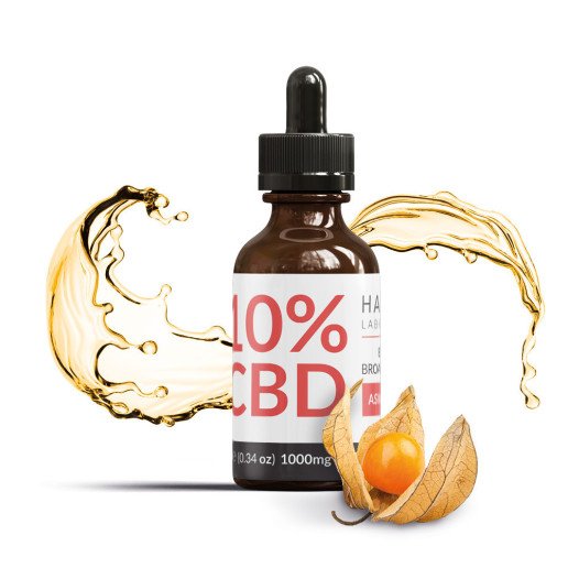 Huiles de CBD - Huile de CBD 10% Broad Spectrum - Ashwagandha - Harvest Laboratoires - Harvest Laboratoires - 2