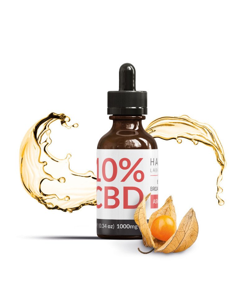 Huiles de CBD - Huile de CBD 10% Broad Spectrum - Ashwagandha - Harvest Laboratoires - Harvest Laboratoires - 2