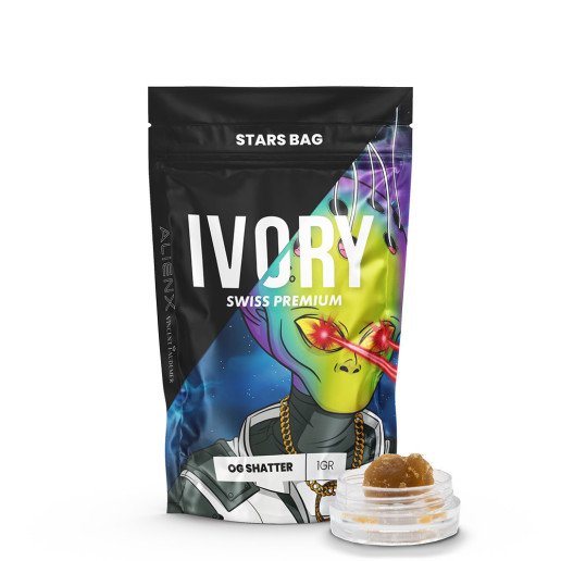 Concentré CBD - OG Shatter 95% Ivory