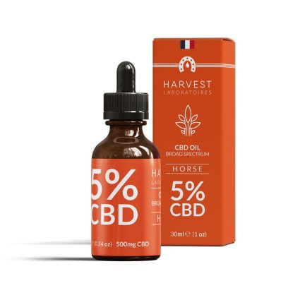 Huile de CBD Cheval 5% - Harvest Laboratoires