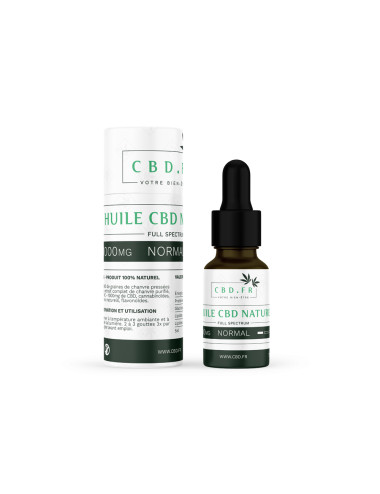 Huile CBD nature full spectrum