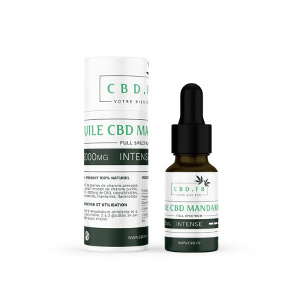 Huile au Cannabidiol livrée en France