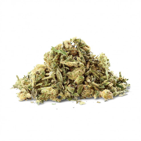 Crystal Skunk Trim - Ivory