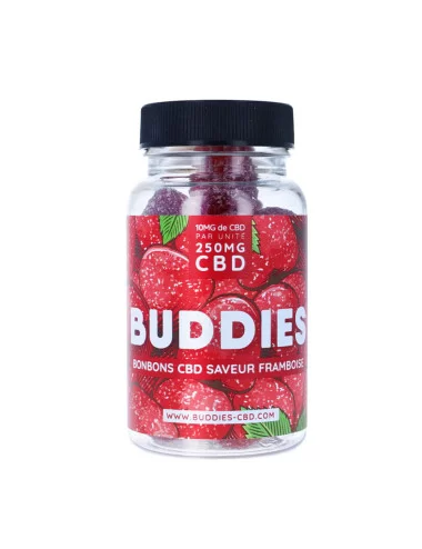 Bonbon CBD framboise Buddies