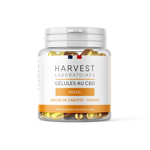 Gélules Soleil 750mg CBD - Harvest Laboratoires