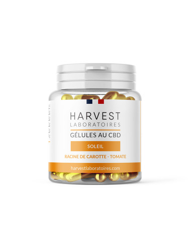 Gélules Soleil 750mg CBD - Harvest Laboratoires