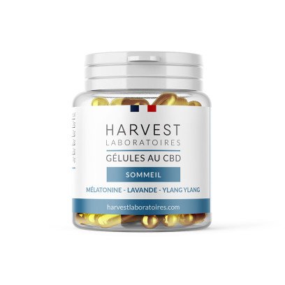 Gélules Sommeil 1500mg CBD - Harvest Laboratoires