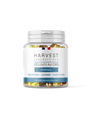 Gélules Sommeil 1500mg CBD - Harvest Laboratoires