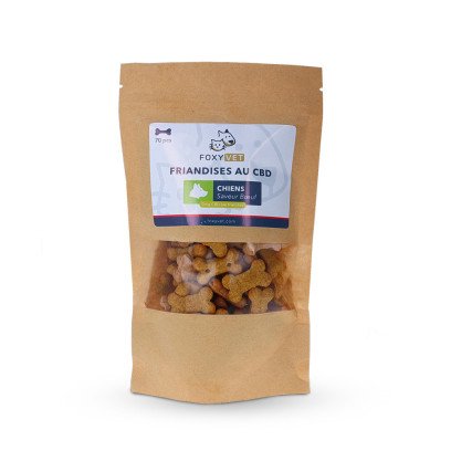 Friandise au CBD pour chien - Foxyvet