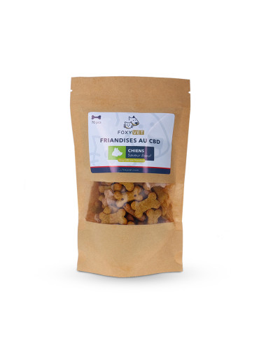 Friandise au CBD pour chien - Foxyvet