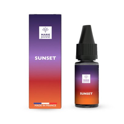 E-liquide CBD Sunset - Marie Jeanne sur cbd.fr