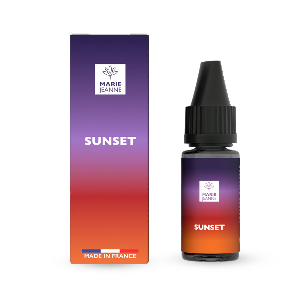 E-liquide CBD Sunset - Marie Jeanne sur cbd.fr