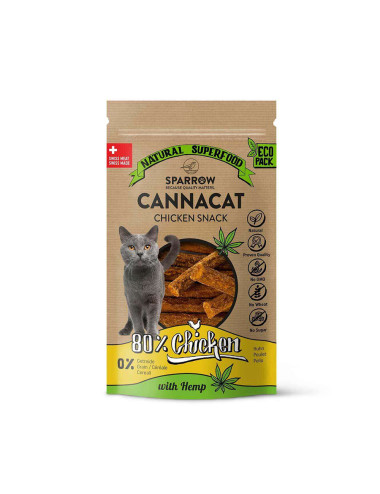 CannaCat Relax Sticks avec CBD pour chats - Sparrow