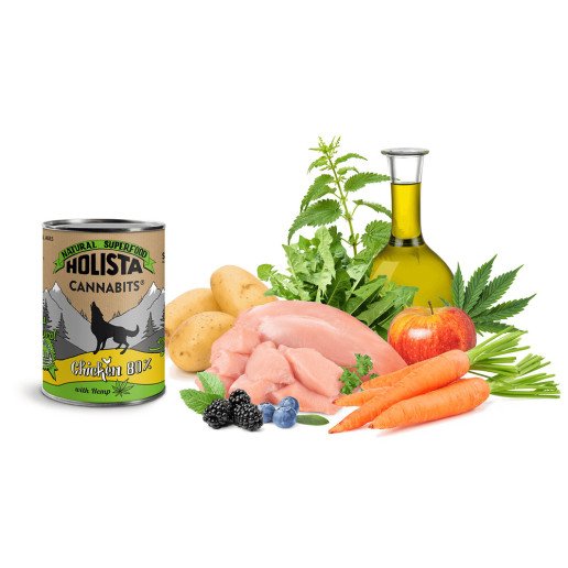 Holista CannaBits® Poulet por chiens  - Sparrow